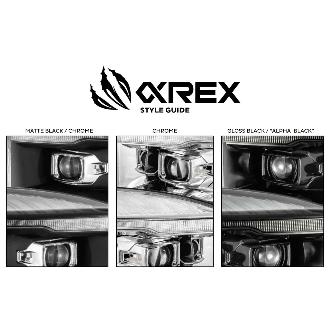 Alpharex Pro Headlights - 6.7 Powerstroke (2017-2019) - Image 3