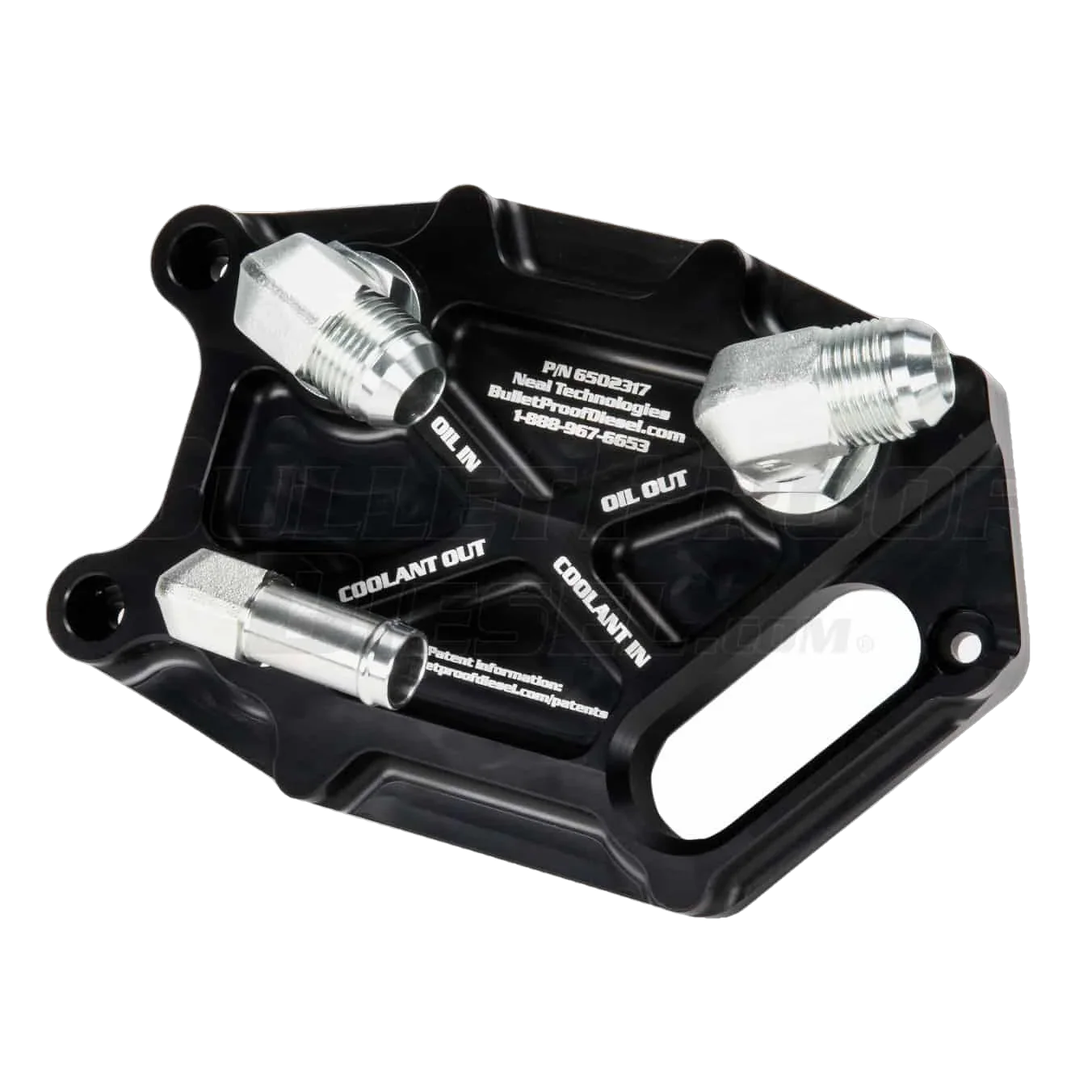 BPD Diesel OEM Oil Cooler Relocation kit - 6.0 Powerstroke (2003-2007) - Image 4