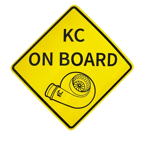KC On Board Sticker