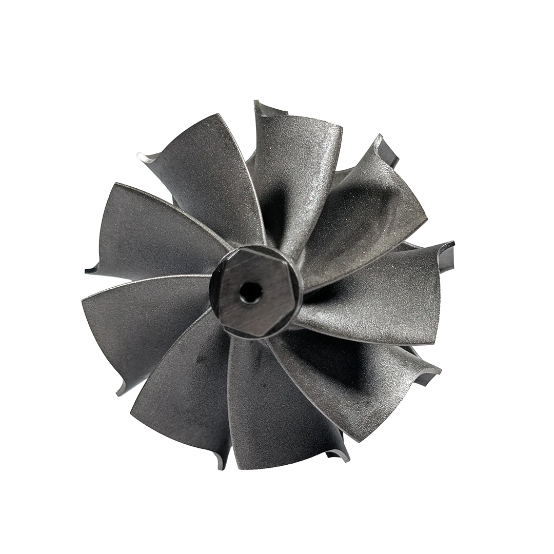 KC Turbos 9 Blade Turbine Wheel - 6.0 Powerstroke, LBZ & LLY - Image 2