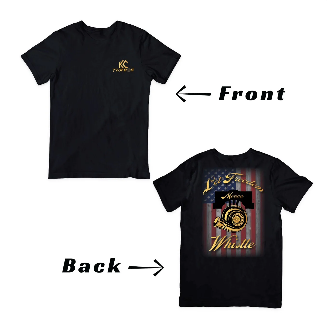 "Let Freedom Whistle" T-shirt - Image 2