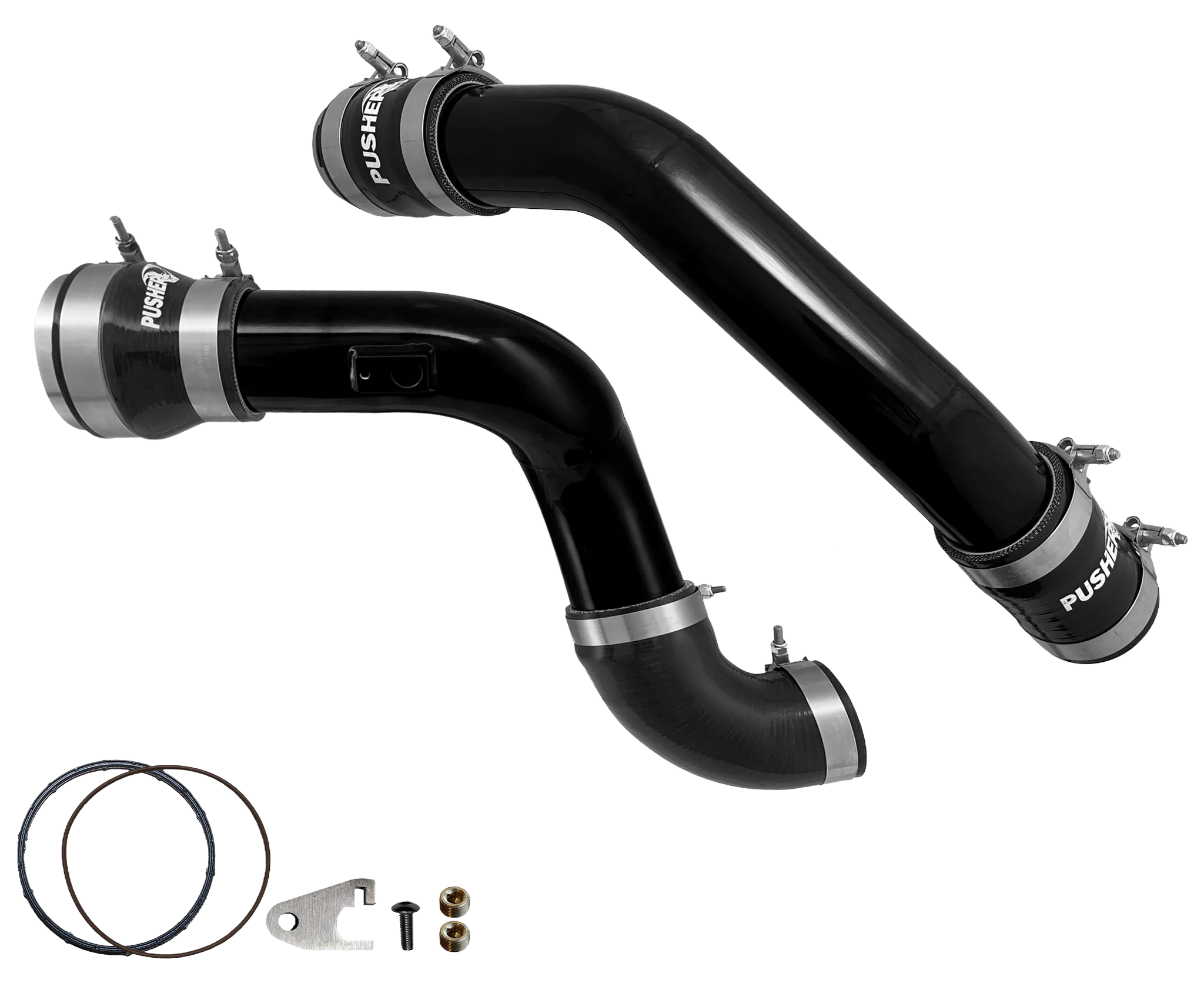 Pusher 3" Hot & Cold Side Charge Tubes - 6.7 Powerstroke (2017+) - Image 3