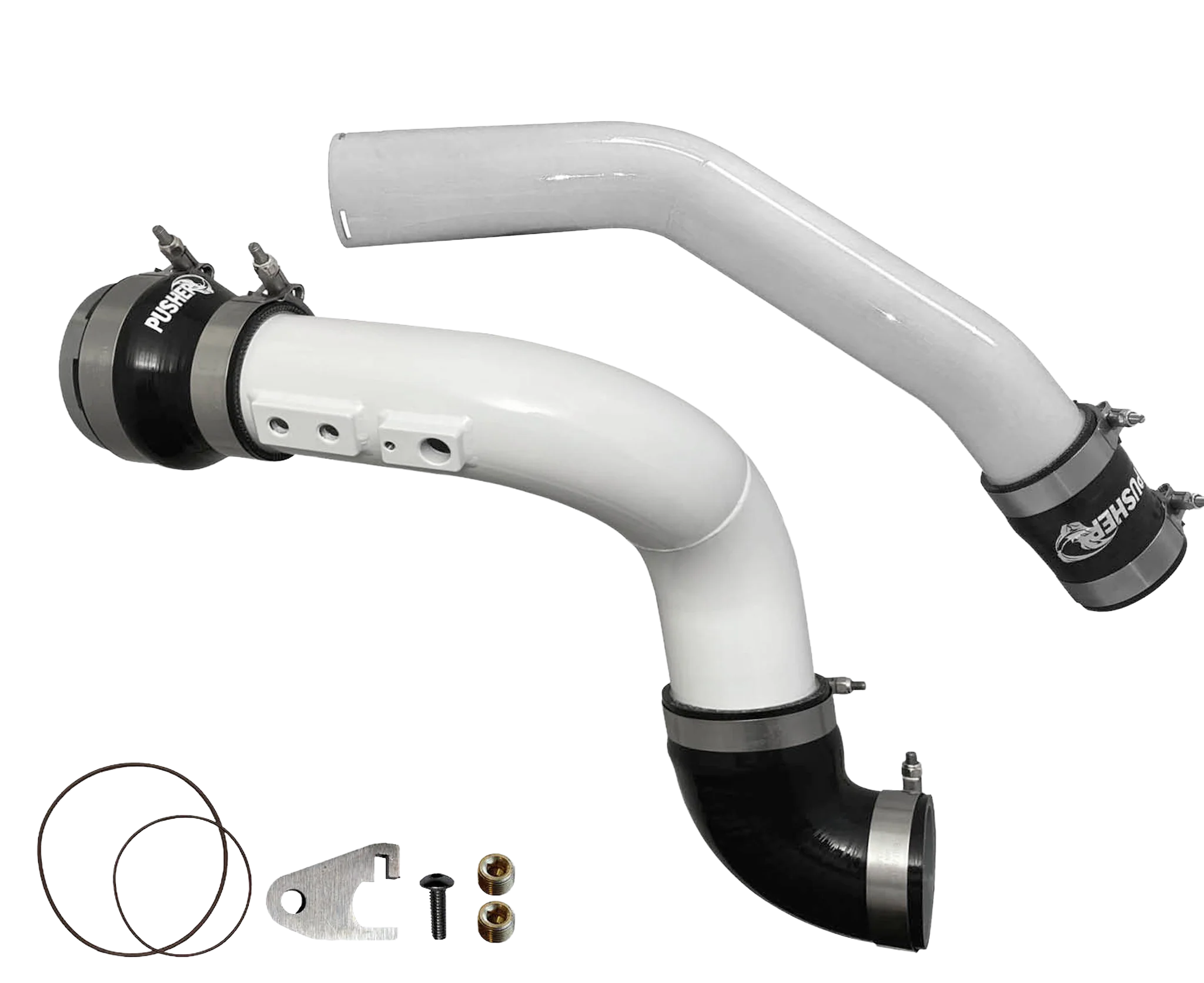 Pusher 3" Hot & Cold Side Charge Tubes - 6.7 Powerstroke (2017+) - Image 4