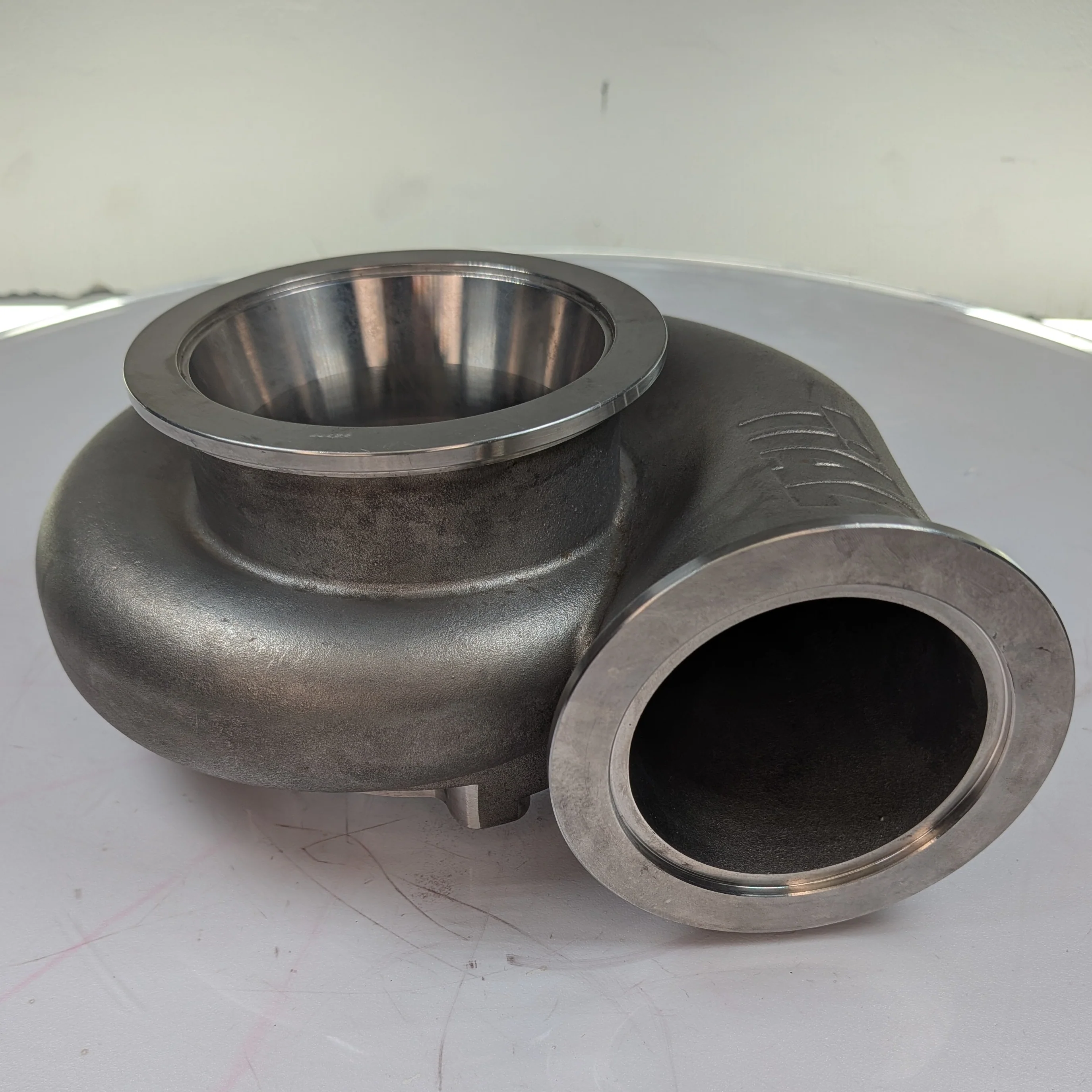 TiALSport SS V-flanged Mid-Frame SX/SX-E Turbine Housing - Image 2